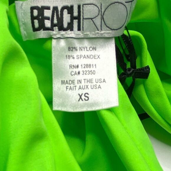 Beach Riot Bikini Bottom in Limonada NWT - Picture 8 of 8